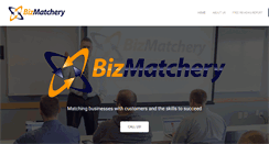 Desktop Screenshot of bizmatchery.com