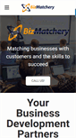 Mobile Screenshot of bizmatchery.com